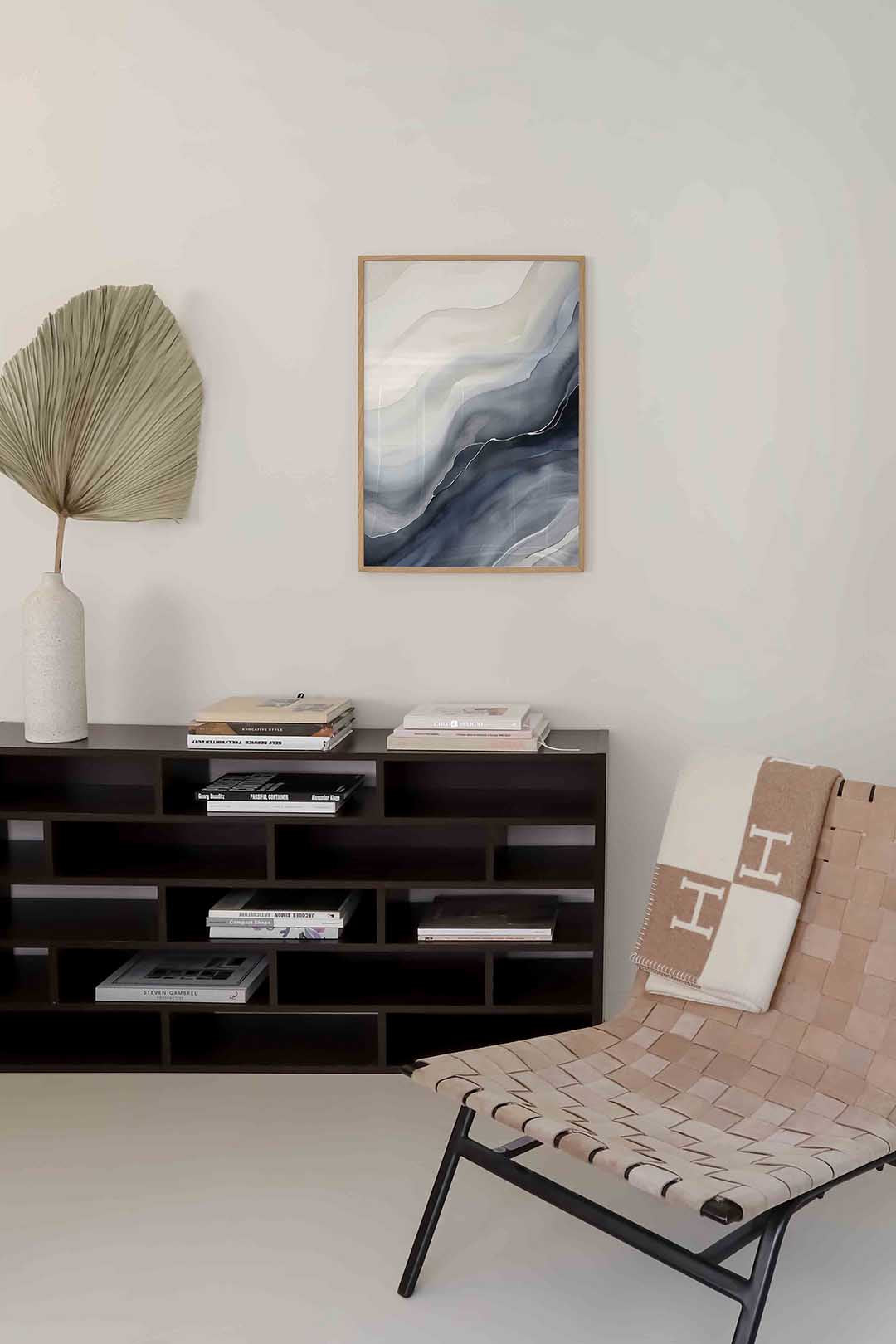 Golvende lijnen Poster