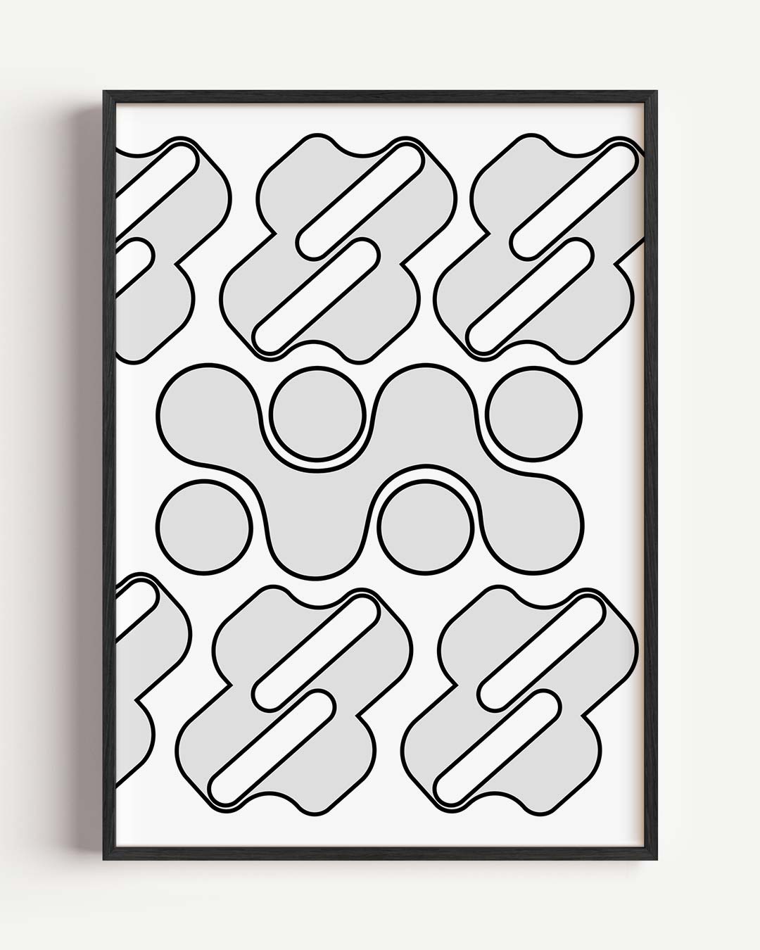 Moderne Grafische Kunstposter