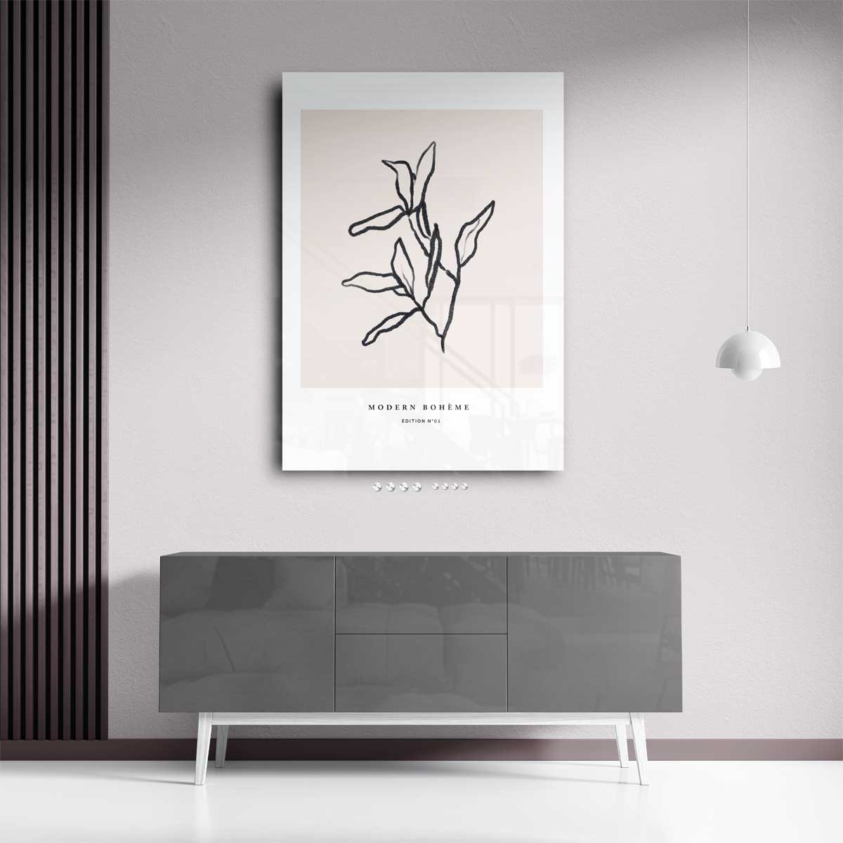 Modern Boho Wanddecor Kunstwerk-canvas-dibond-plexiglas-wanddecoratie-WallArtistic