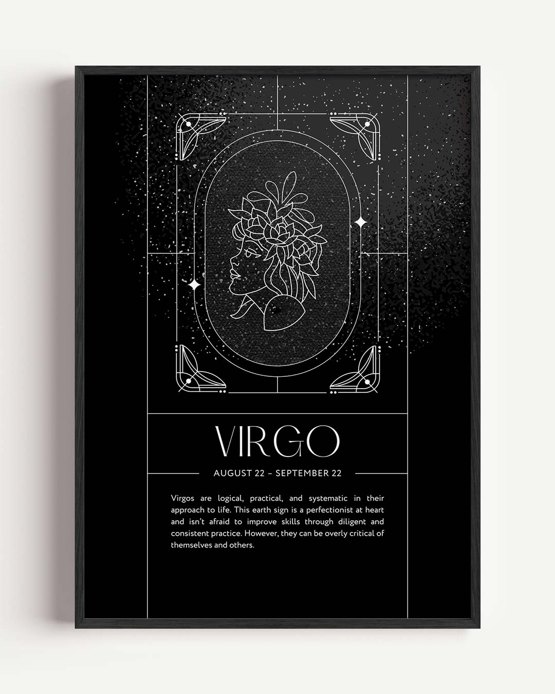 Virgo Sterrenbeeld Poster