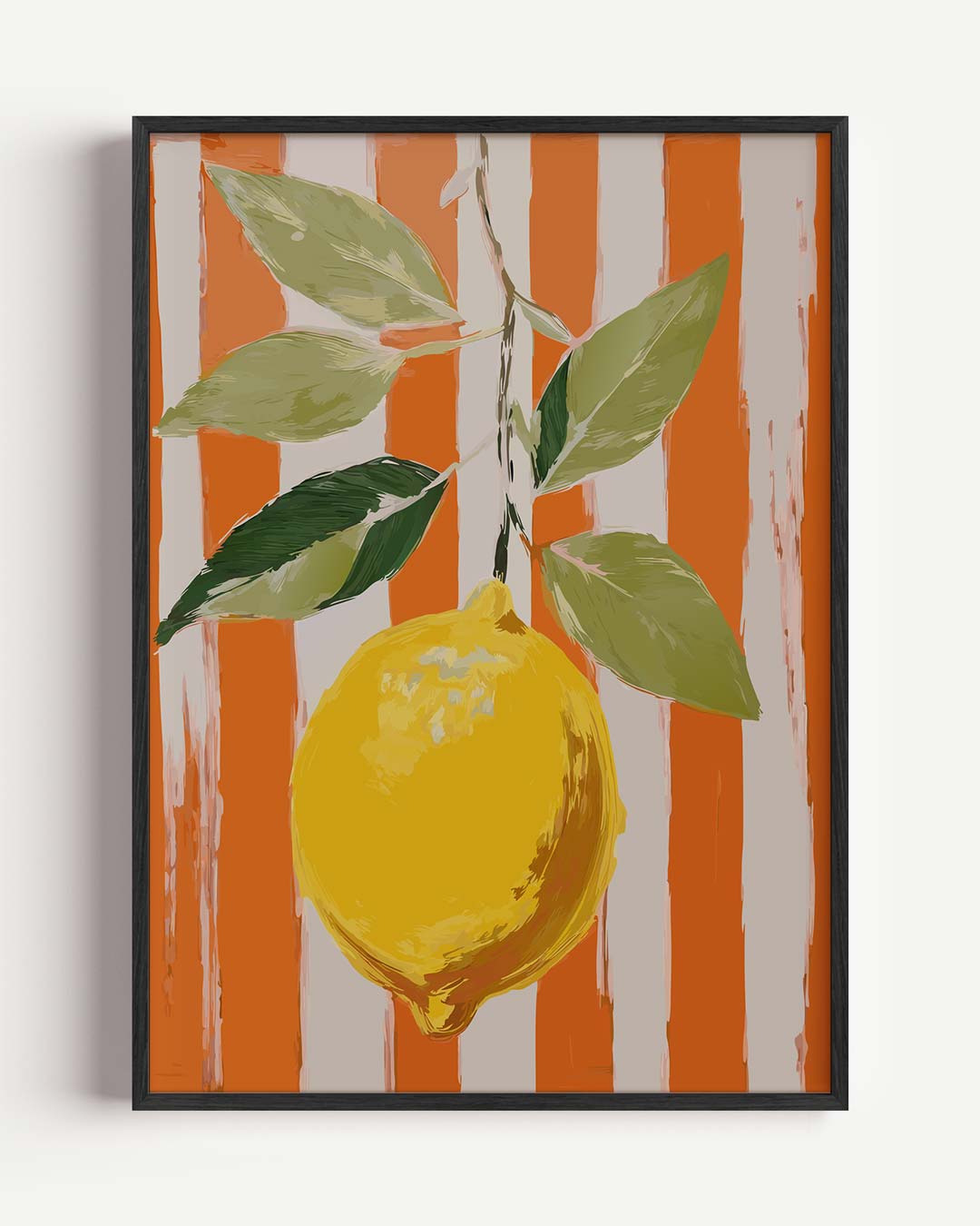 Sunny Lemon Art Poster