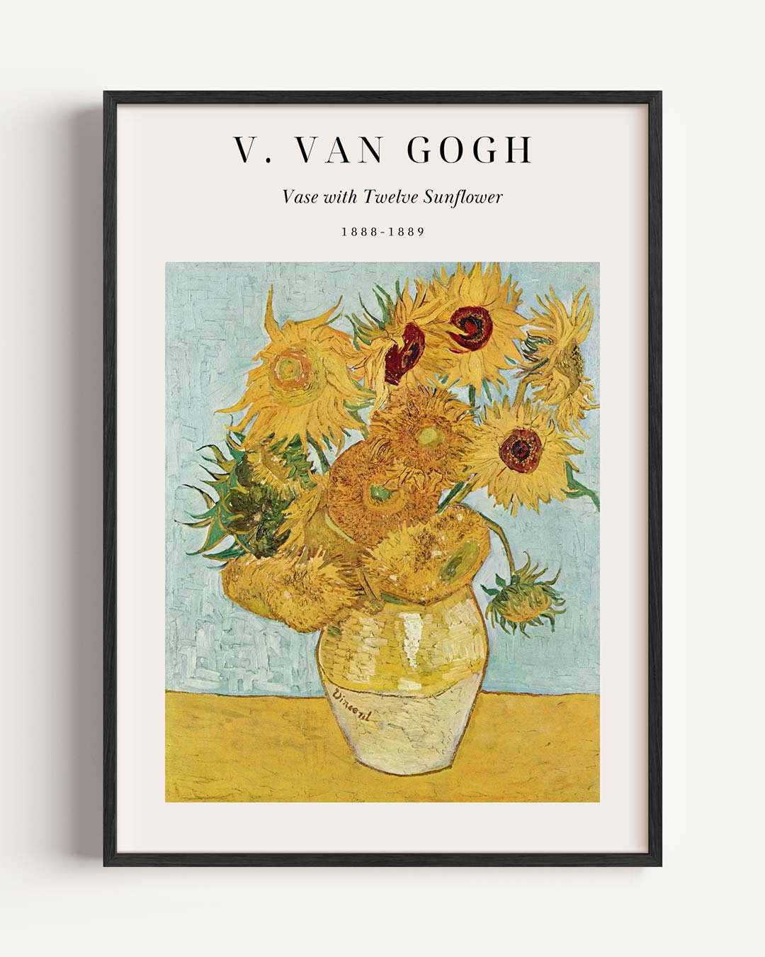 Van Gogh's Zonnebloemen Poster