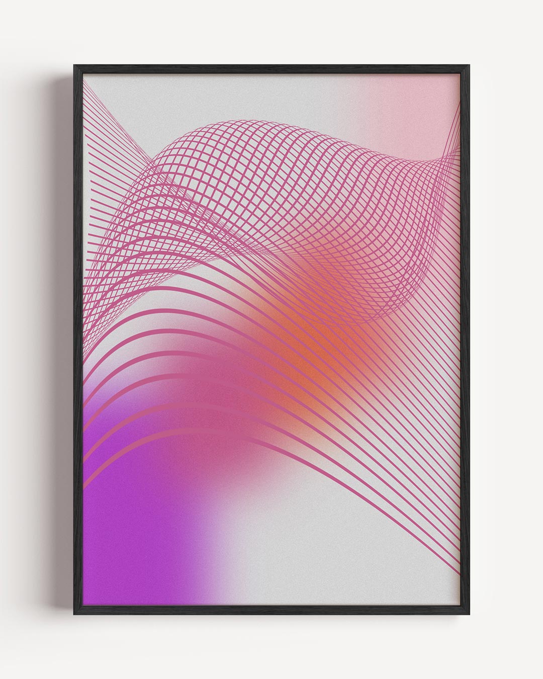 Dromerige Abstracte Kunstprint Poster-WallArtistic