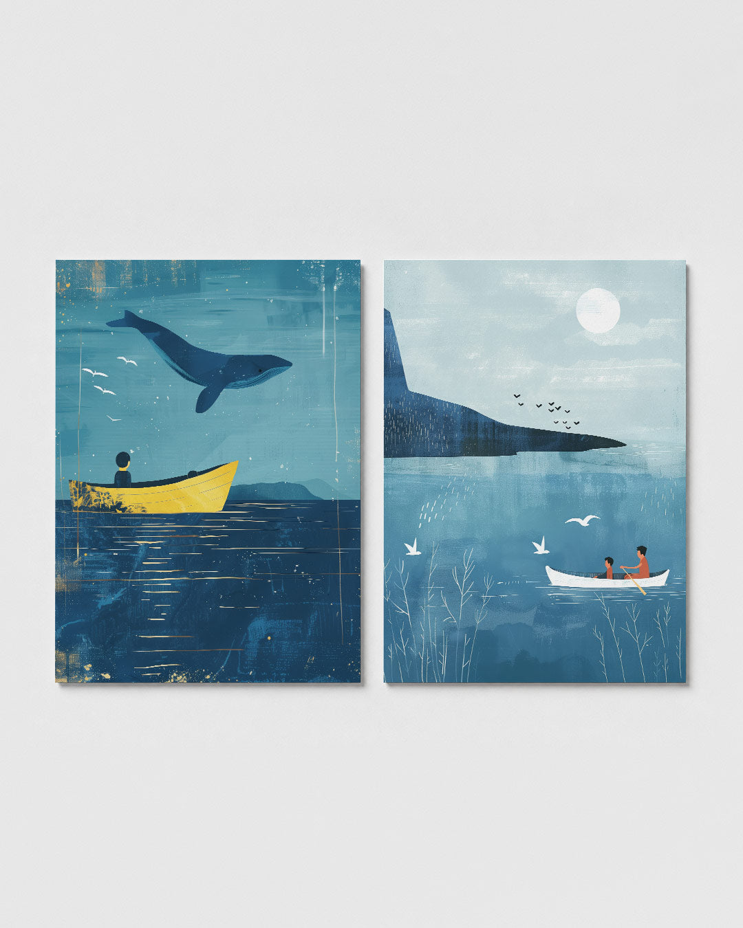 Zee en lucht Posterset