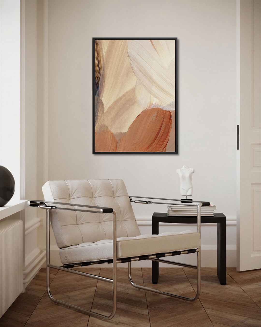 Penseelstreken Kunstwerk