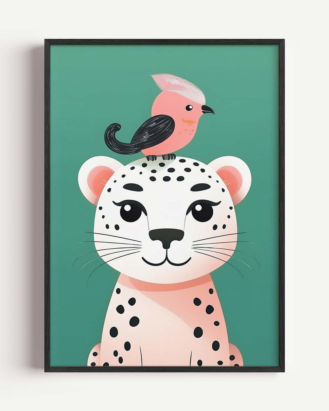 Vrolijke Dierenvriendjes Poster