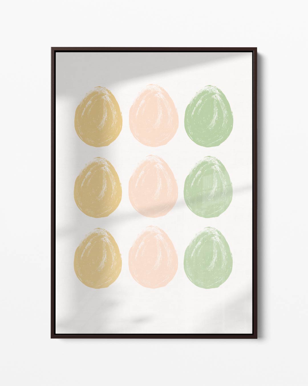 Pastel Cirkel Compositie Kunstwerk-canvas-dibond-plexiglas-wanddecoratie-WallArtistic