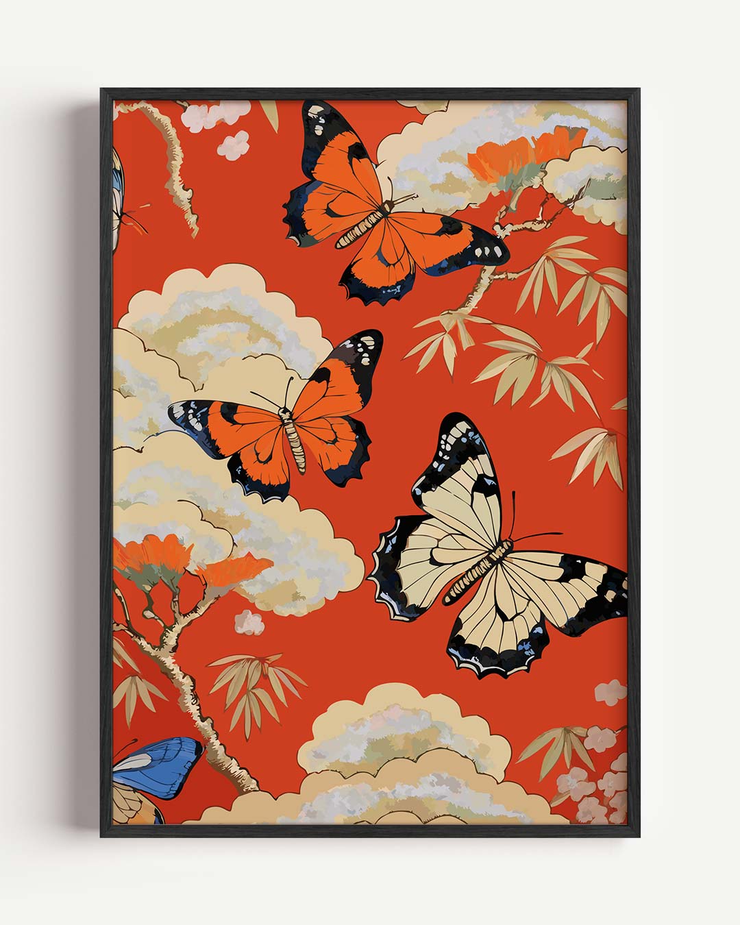 Vlinders in de Lucht Poster