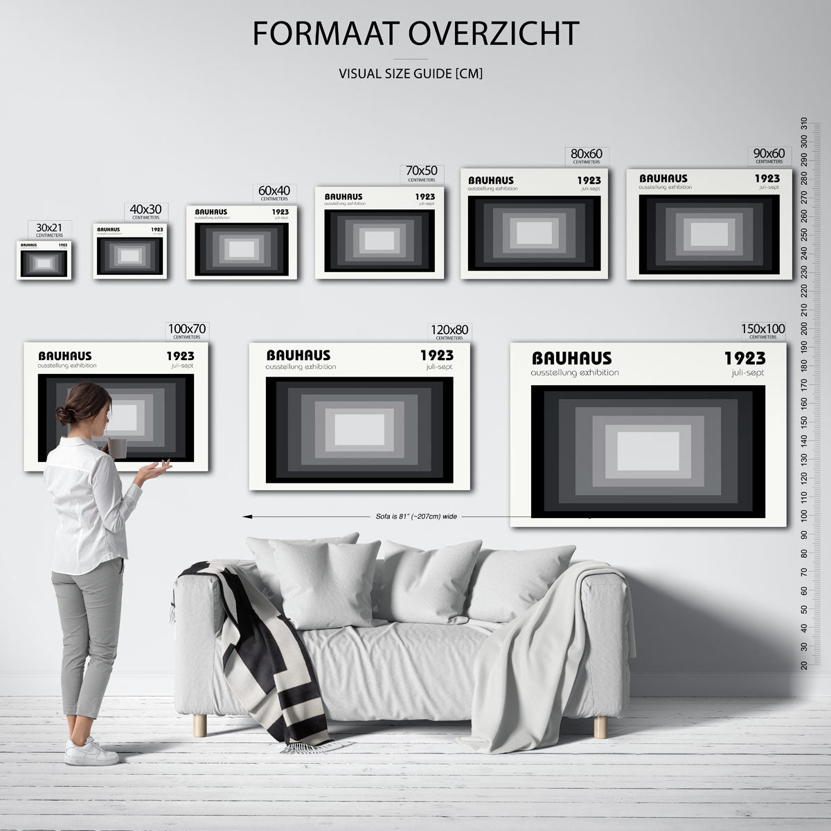 Vorm en balans Poster