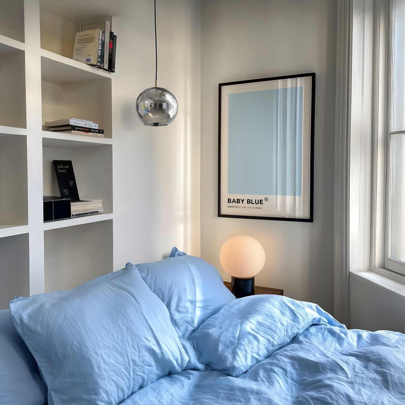 Baby Blue Pantone Poster