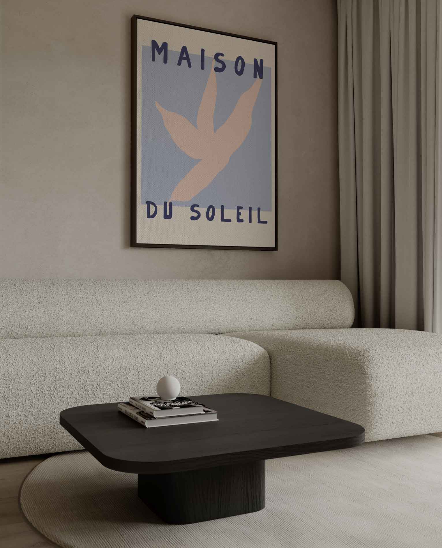 Maison du Soleil Kunstposter