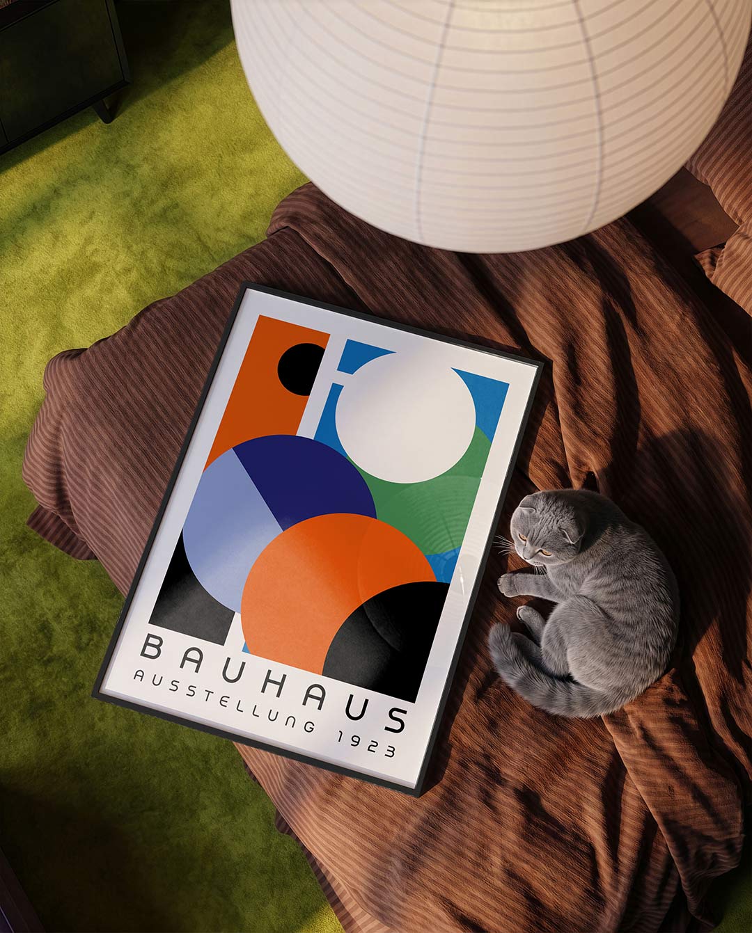Vormen en kleurvlakken Poster