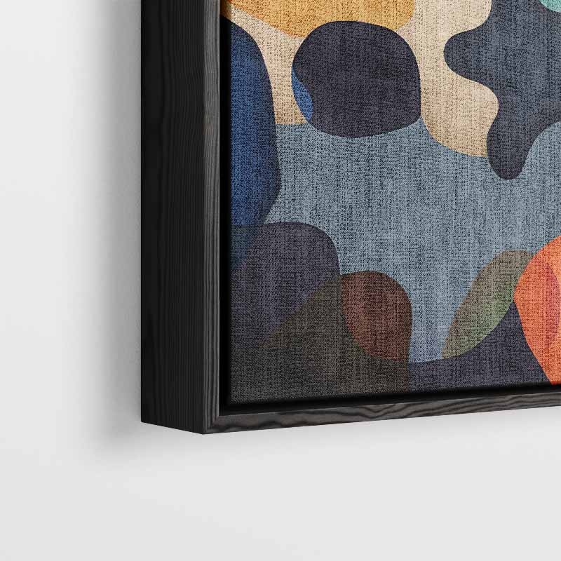 Kleurrijke Golven Kunstwerk-canvas-dibond-plexiglas-wanddecoratie-WallArtistic