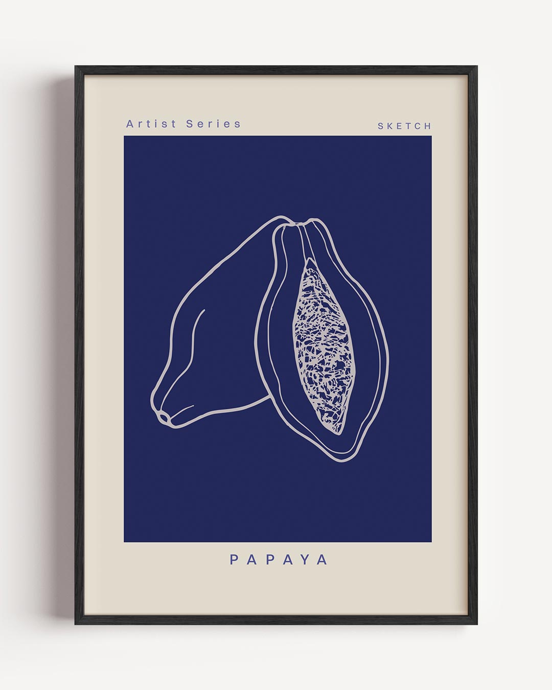 Papaya Artist Series Poster-WallArtistic