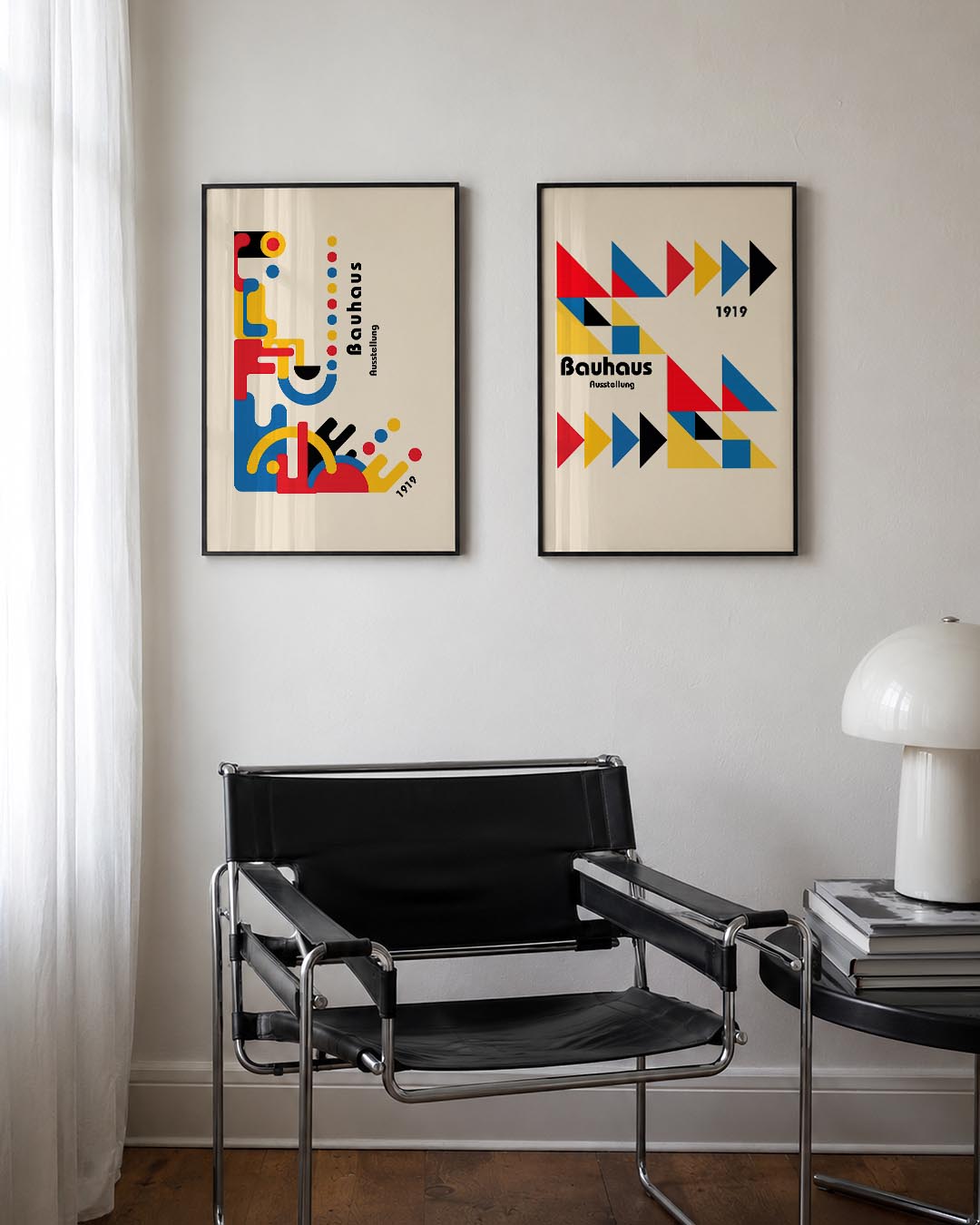 Kleurrijke vormen Posterset