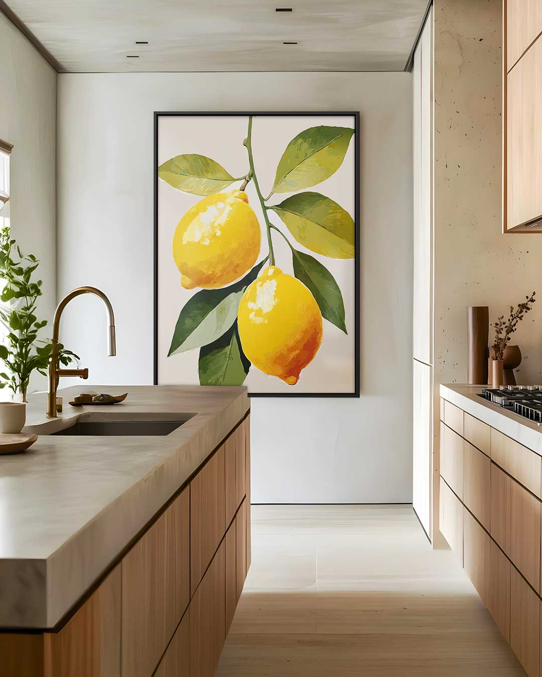 Citroen Droom Kunstwerk-canvas-dibond-plexiglas-wanddecoratie-WallArtistic