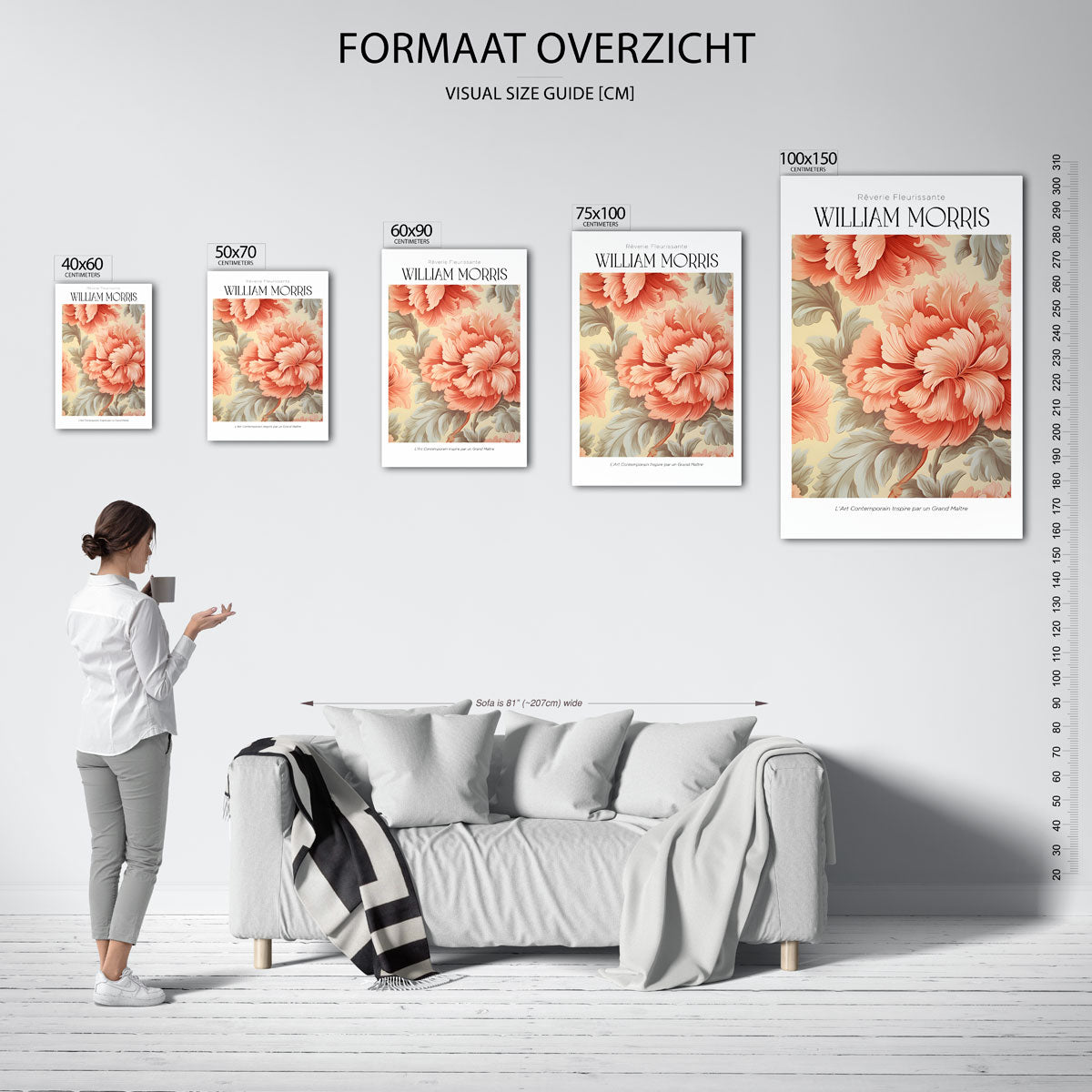Bloemrijke dromen Kunstwerk