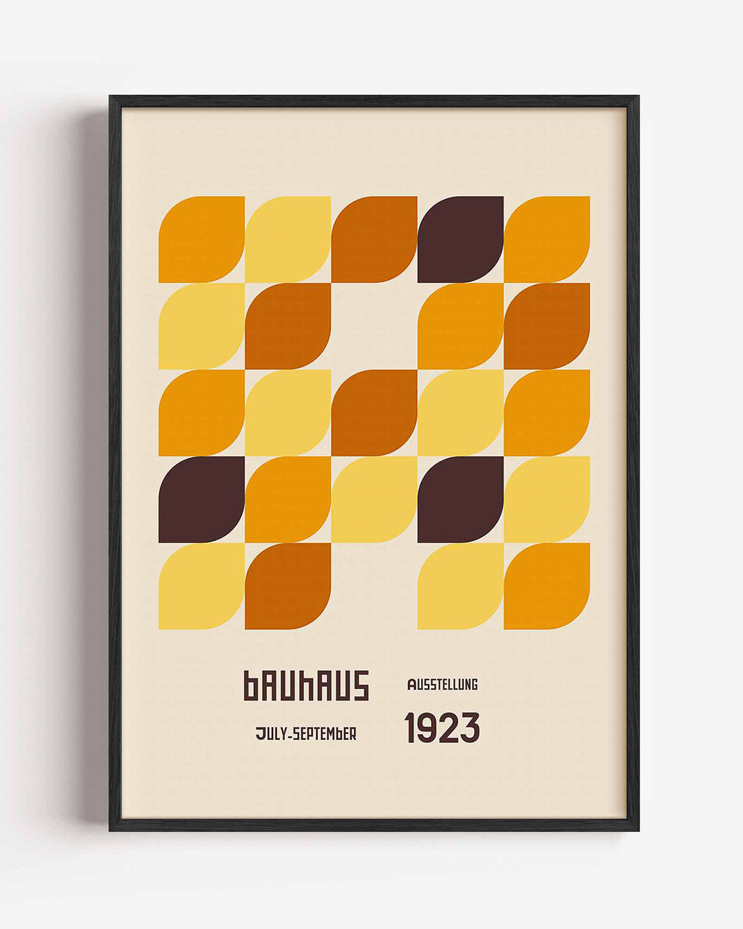 Vormritme en kleur Poster