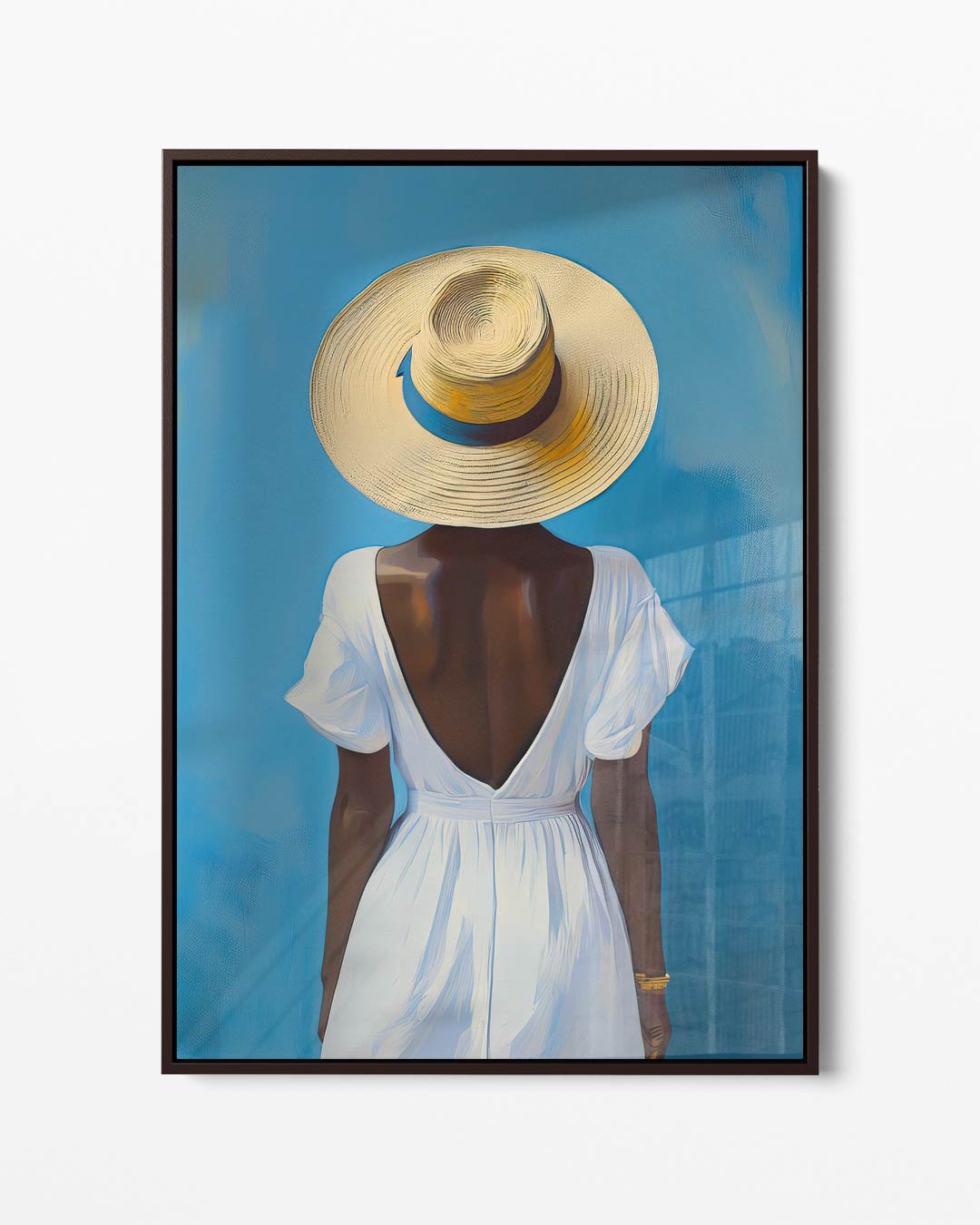 Zomerse Elegantie Kunstwerk-canvas-dibond-plexiglas-wanddecoratie-WallArtistic