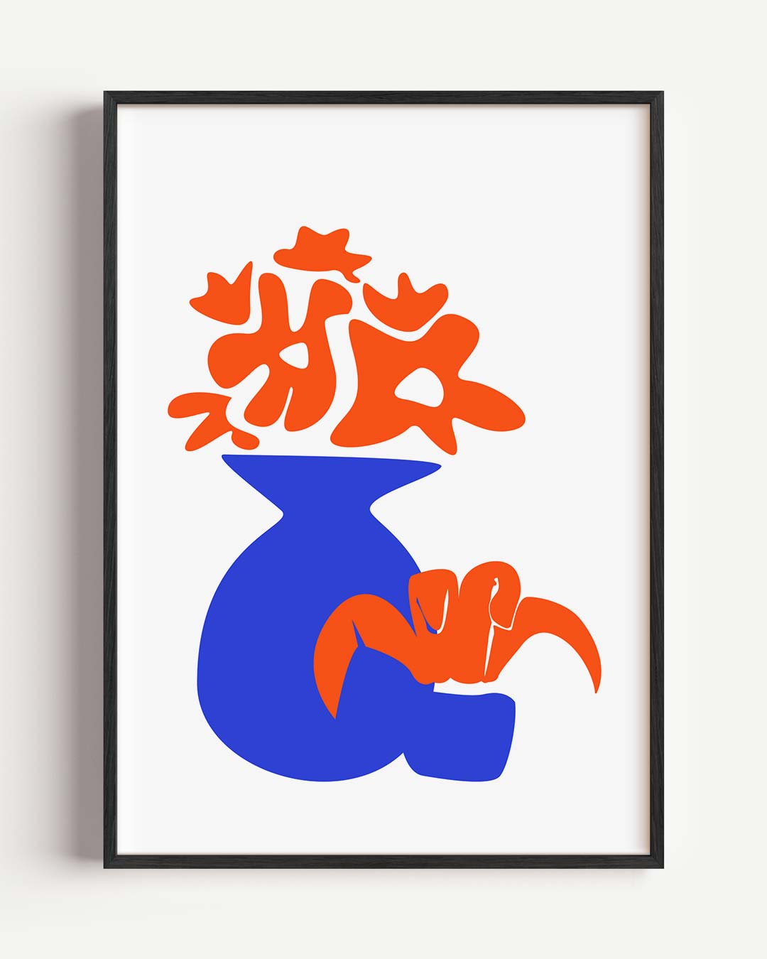 Kleurrijke Vaas Abstractie Poster