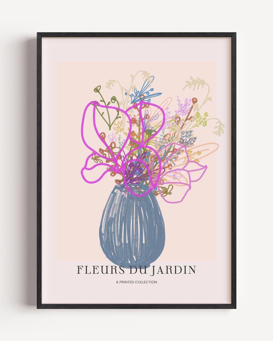 Fleurs du Jardin Bloemenposter-WallArtistic