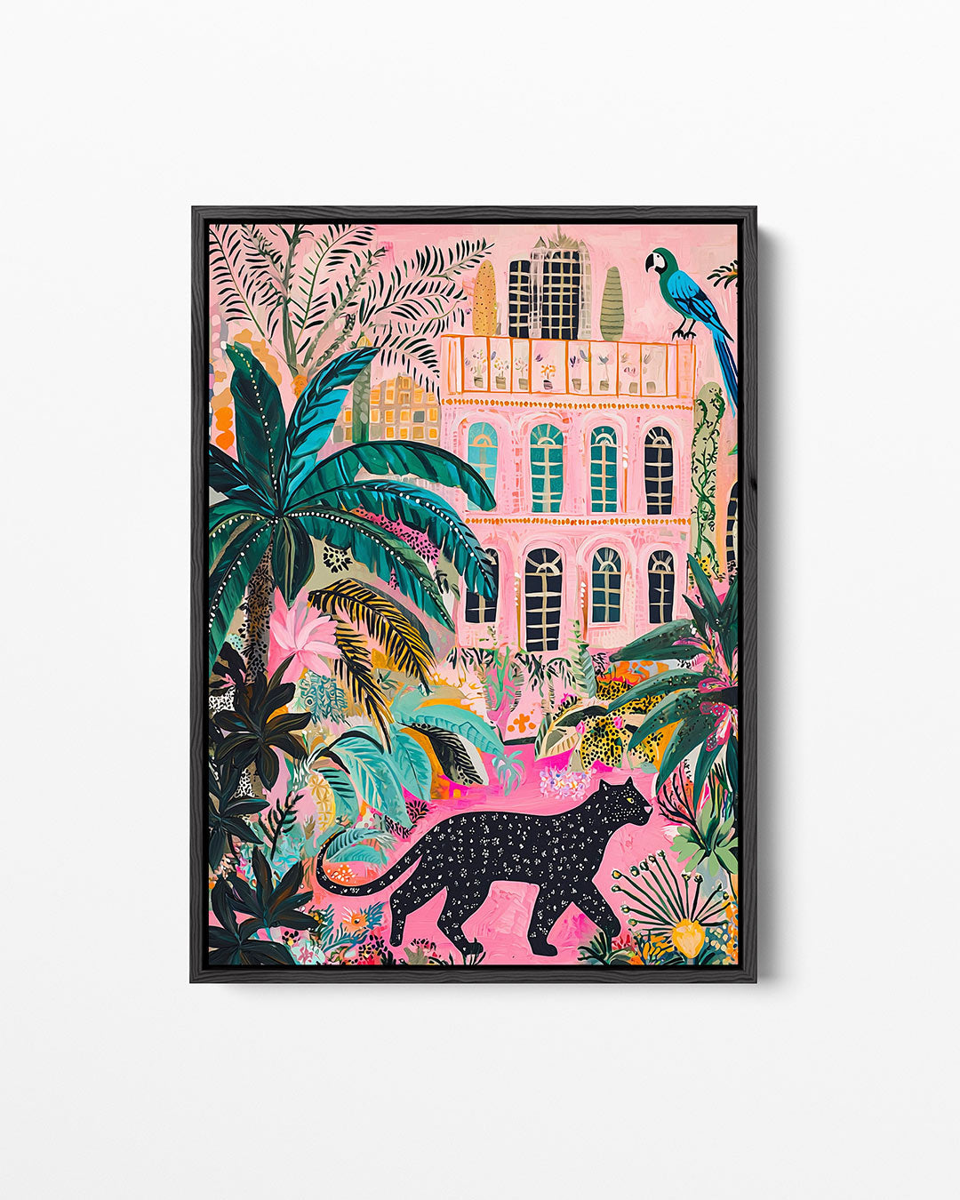 Exotische jungle scene Kunstwerk