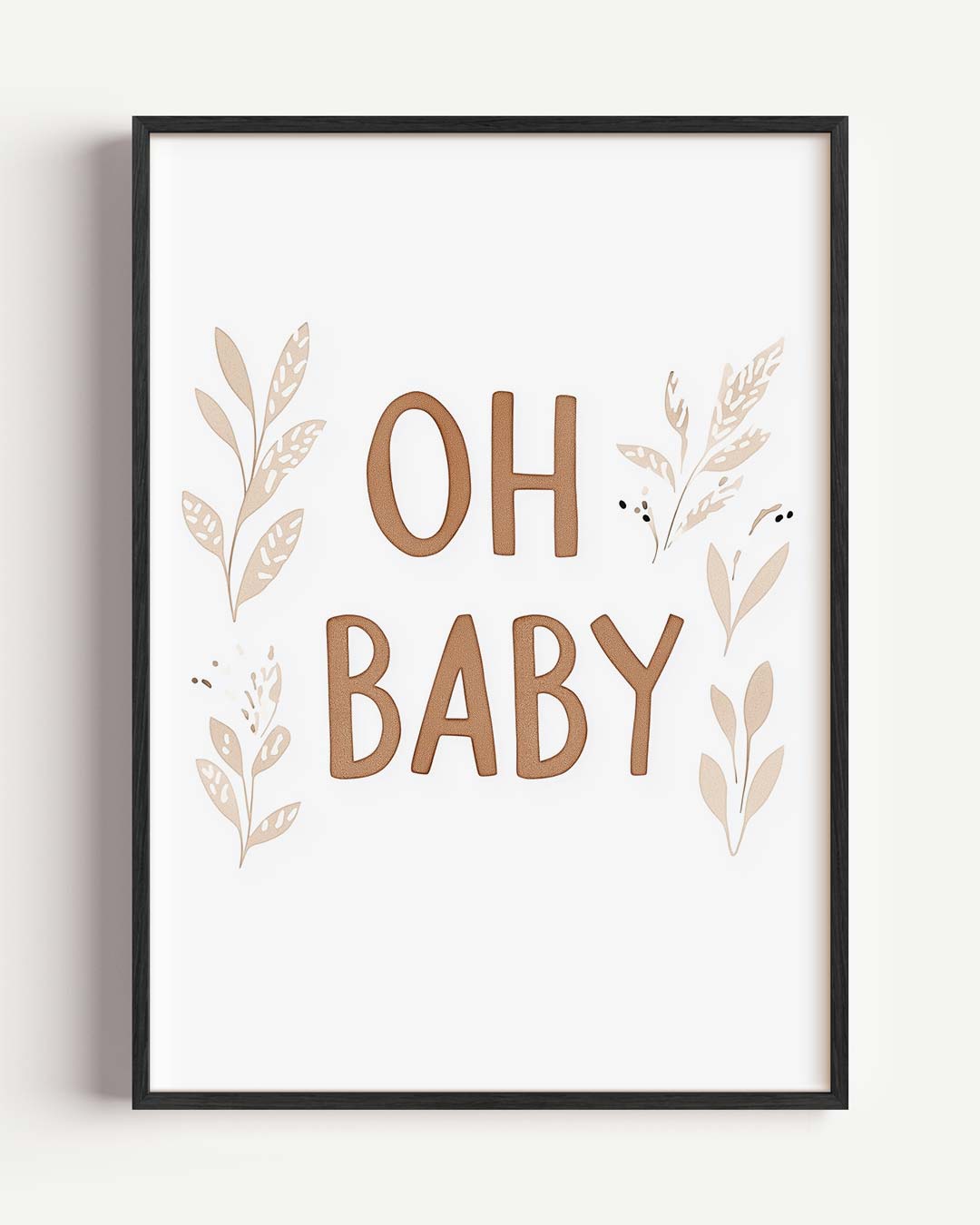 Oh Baby! Botanische Poster