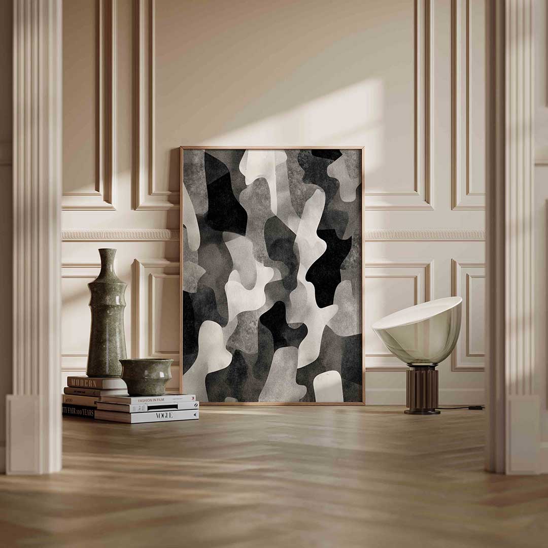 Abstracte vormen Poster