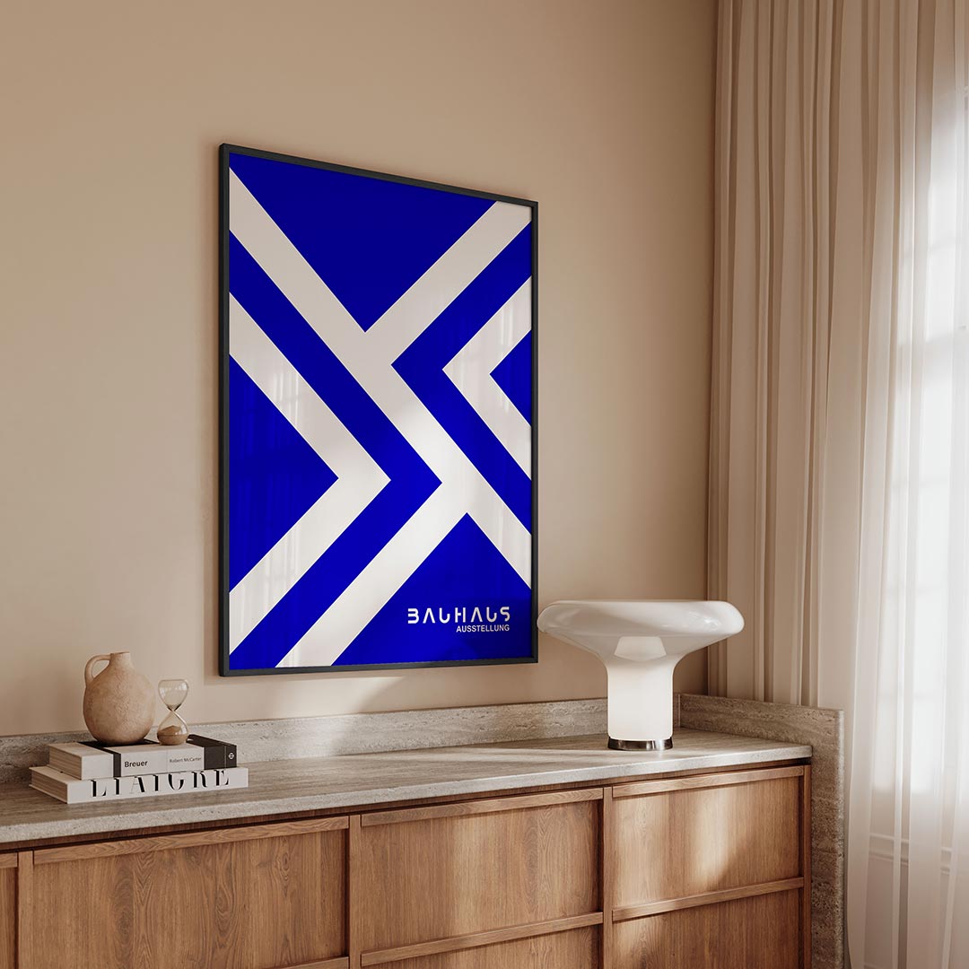 Lijnen en vlakken Poster