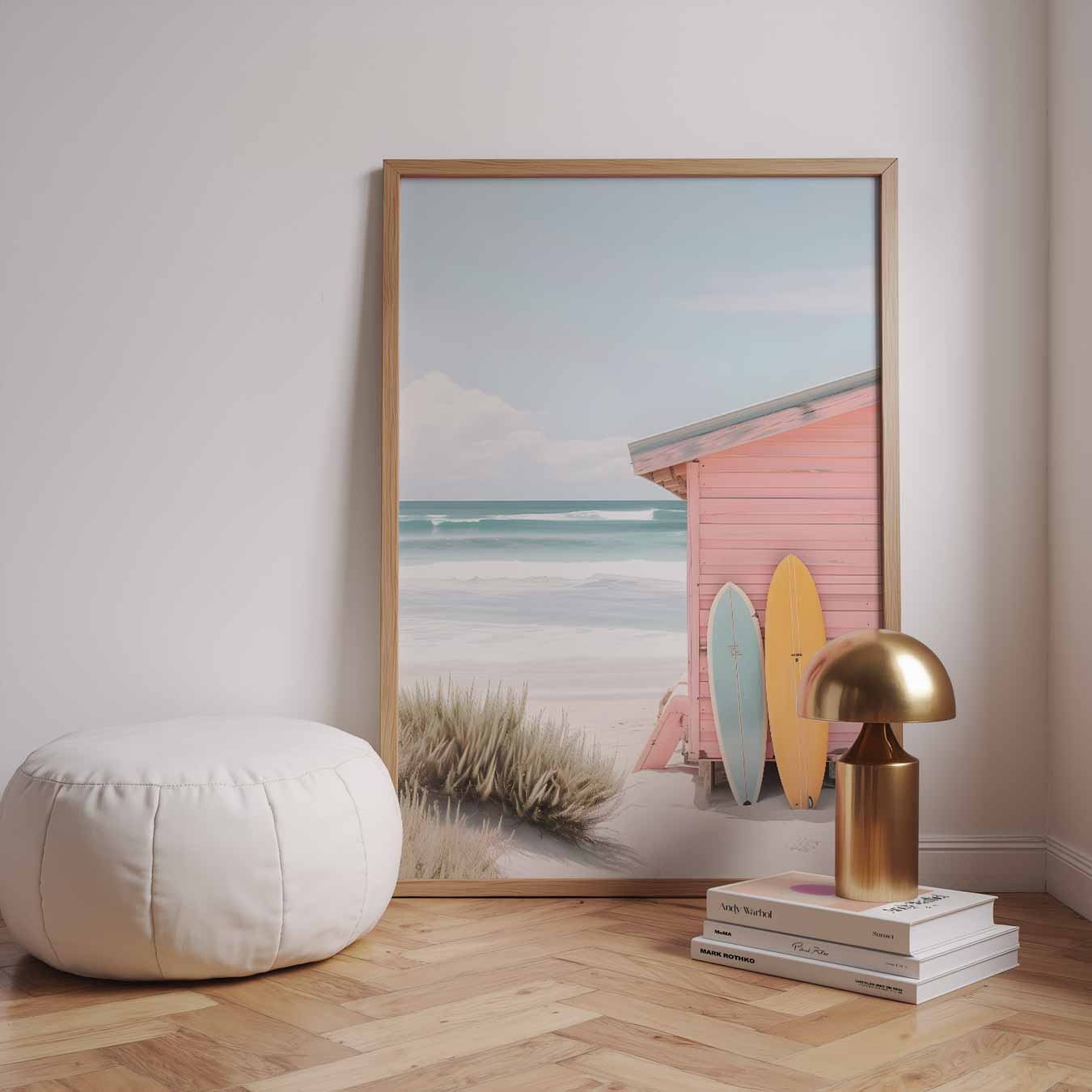 Zomerse Stranddroom Poster