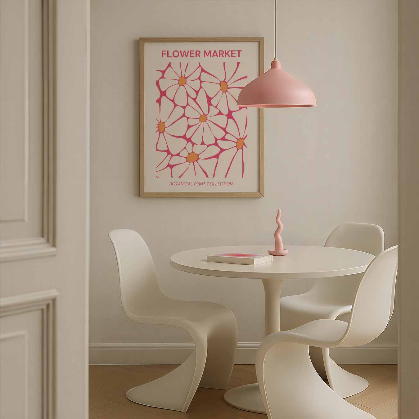 Bloemenmarkt Poster