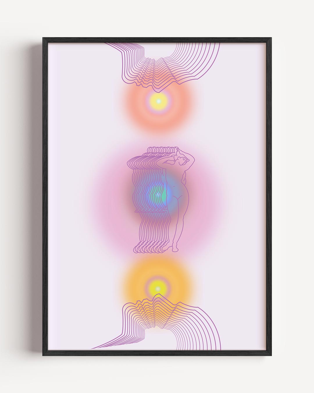 Mystieke Vrouwelijke Energie Poster-WallArtistic