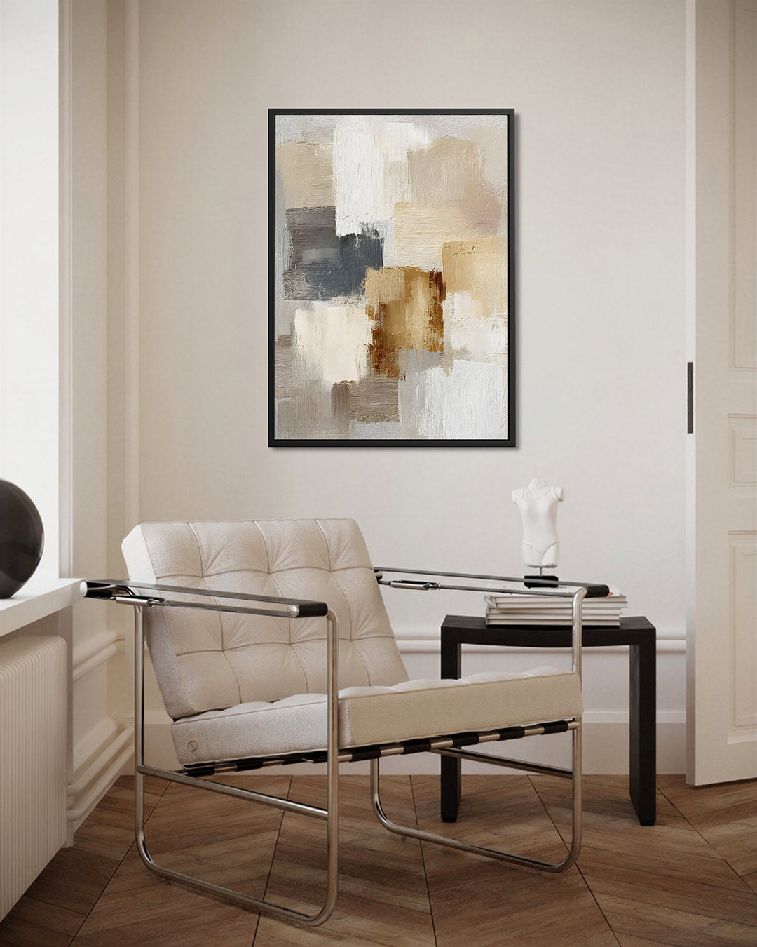 Zachte kleurvlakken Kunstwerk