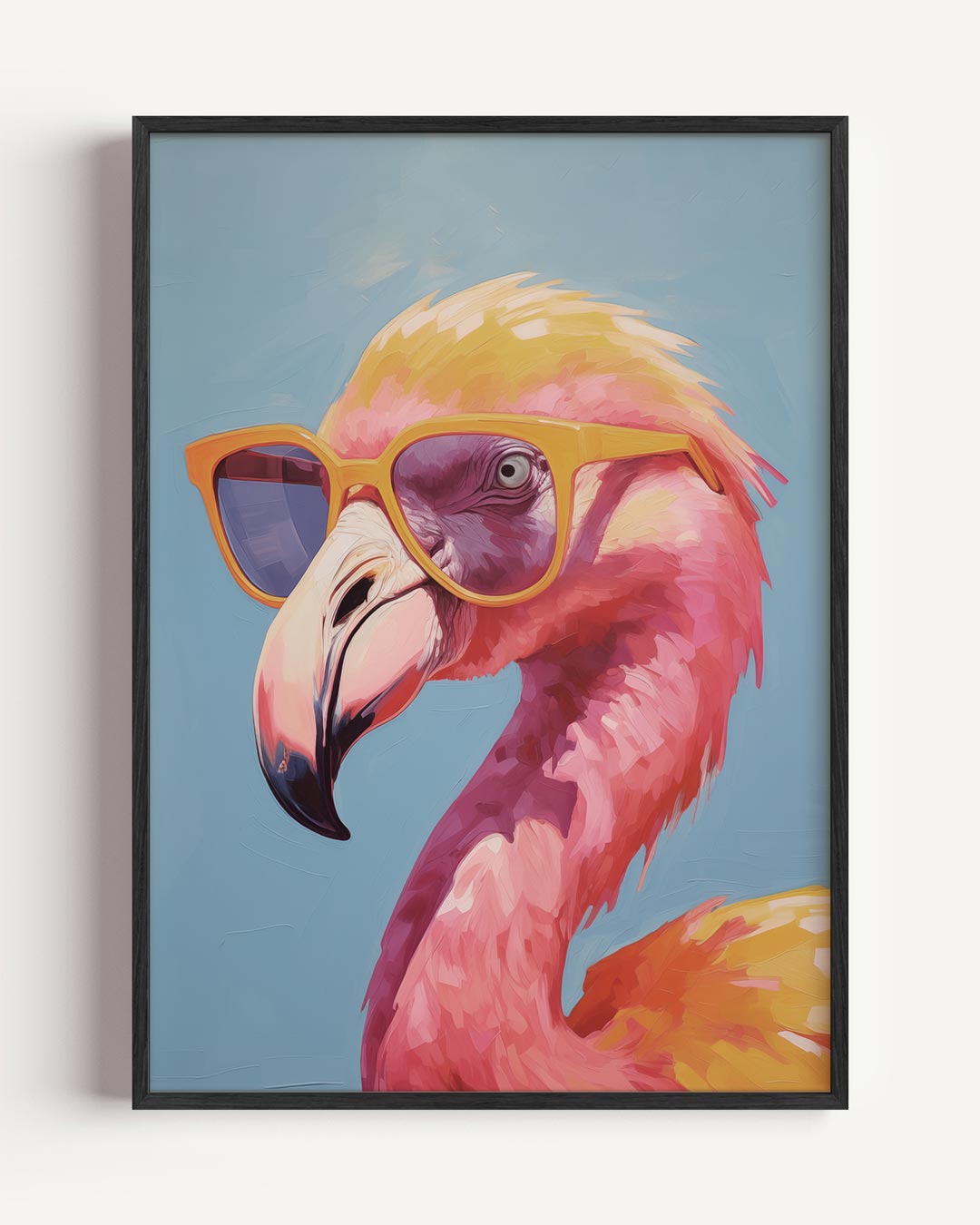 Coole Flamingo Poster-WallArtistic