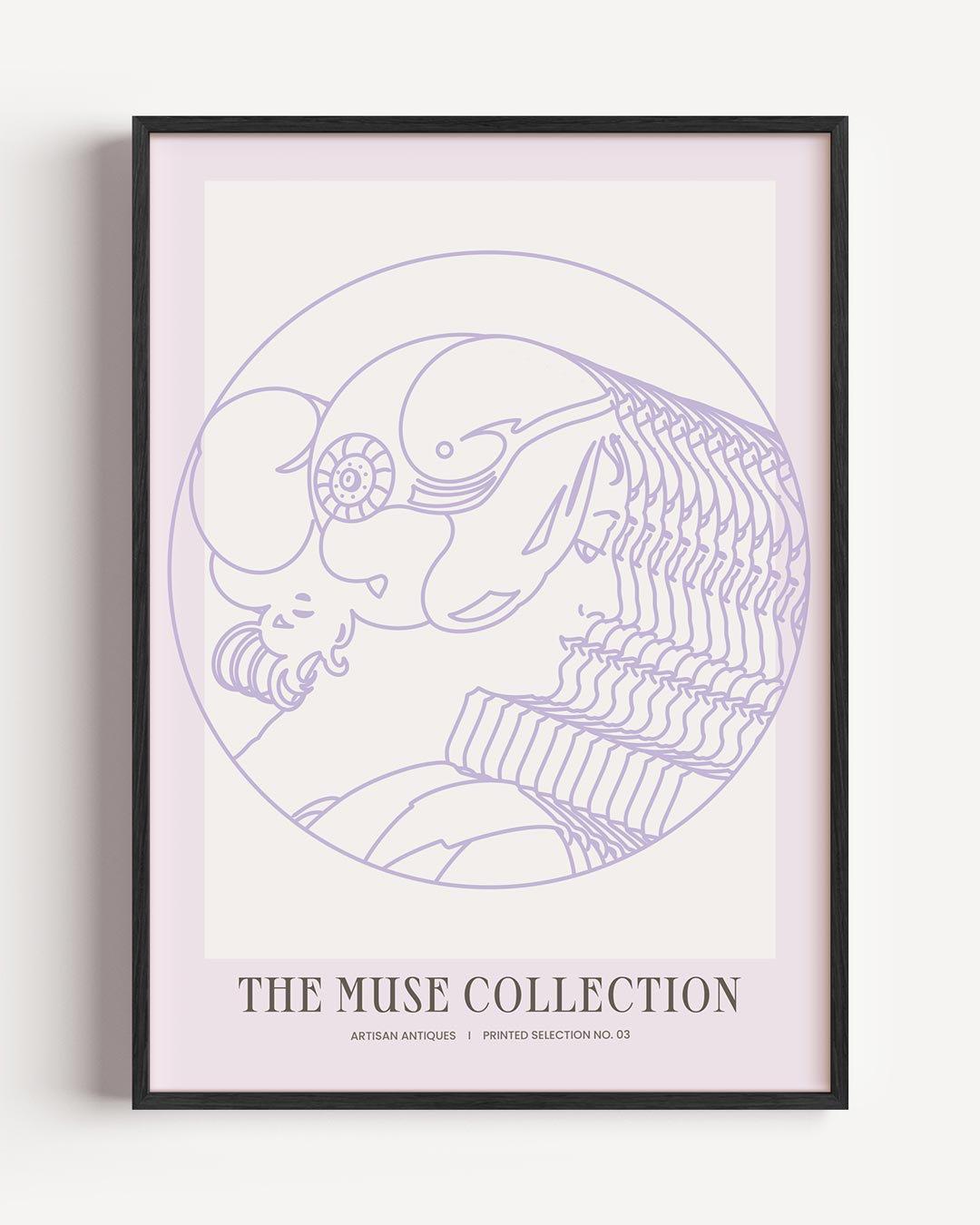 Elegante Muse Poster-WallArtistic