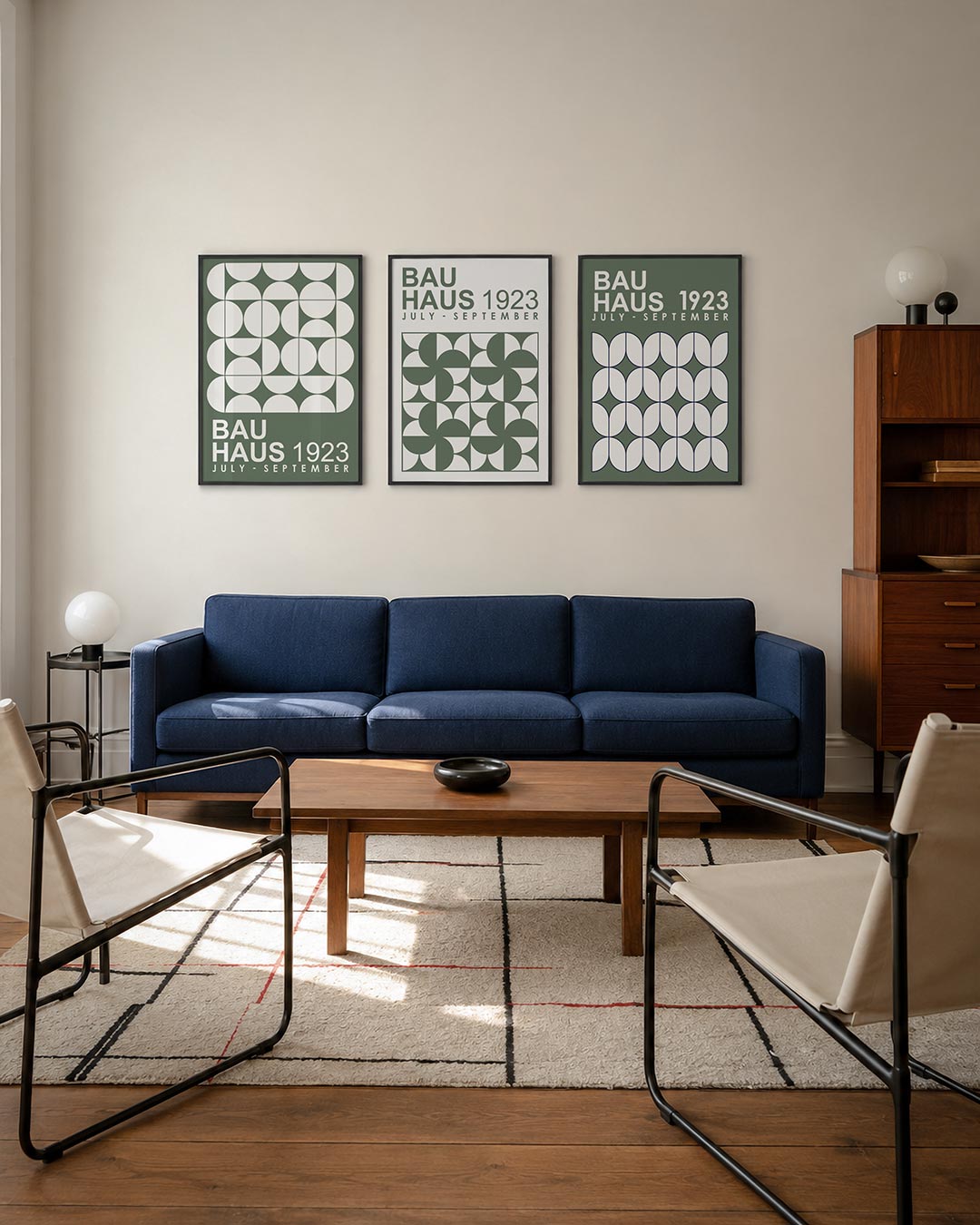 Cirkelvormen en vlakken Posterset