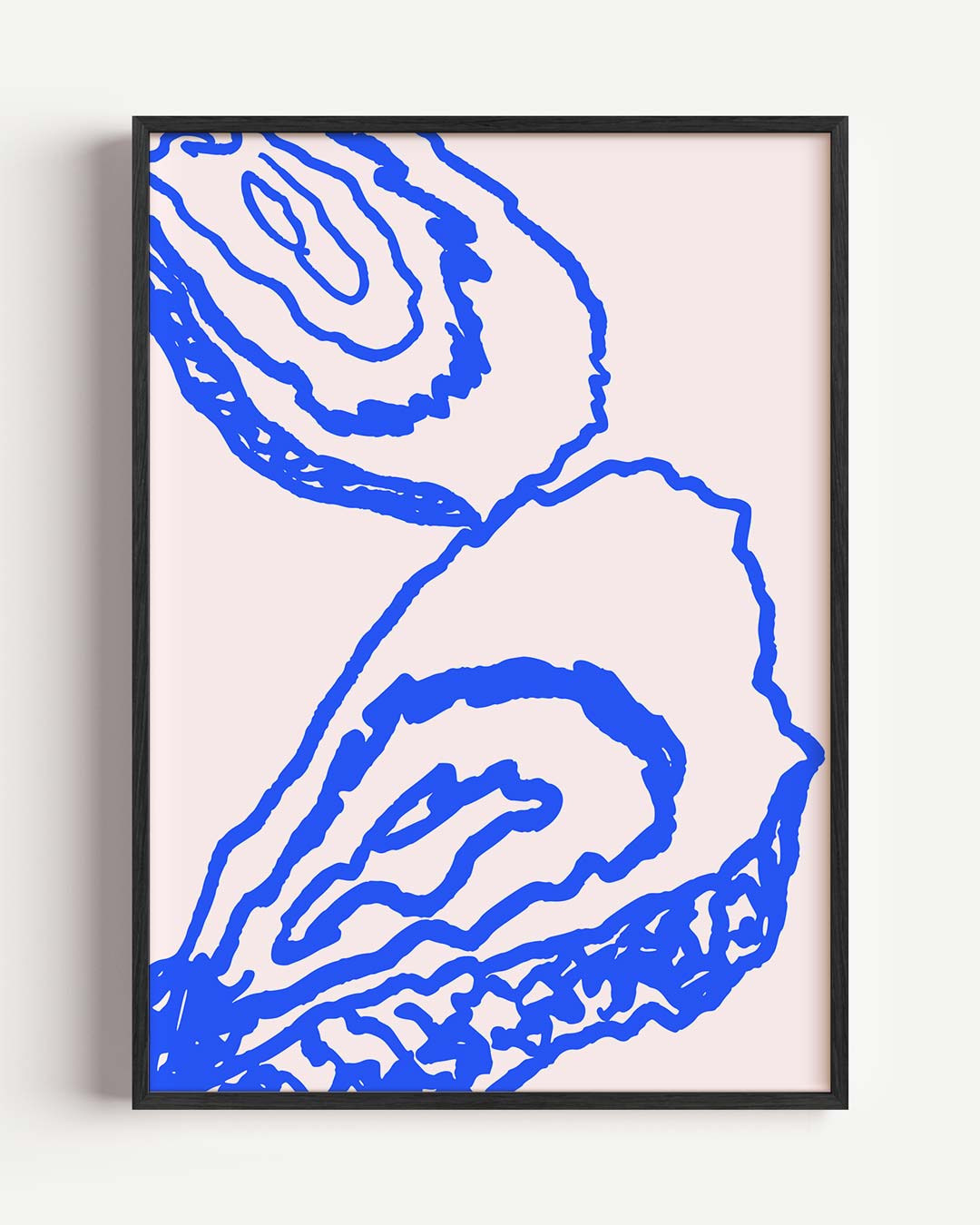 Elegante Oesterlijnen Poster
