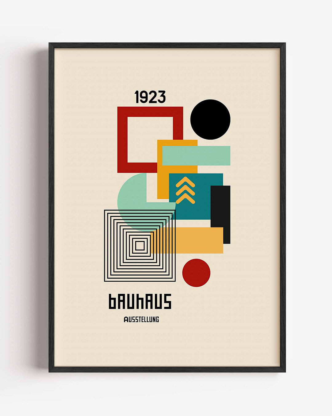 Vormen en vlakken Poster