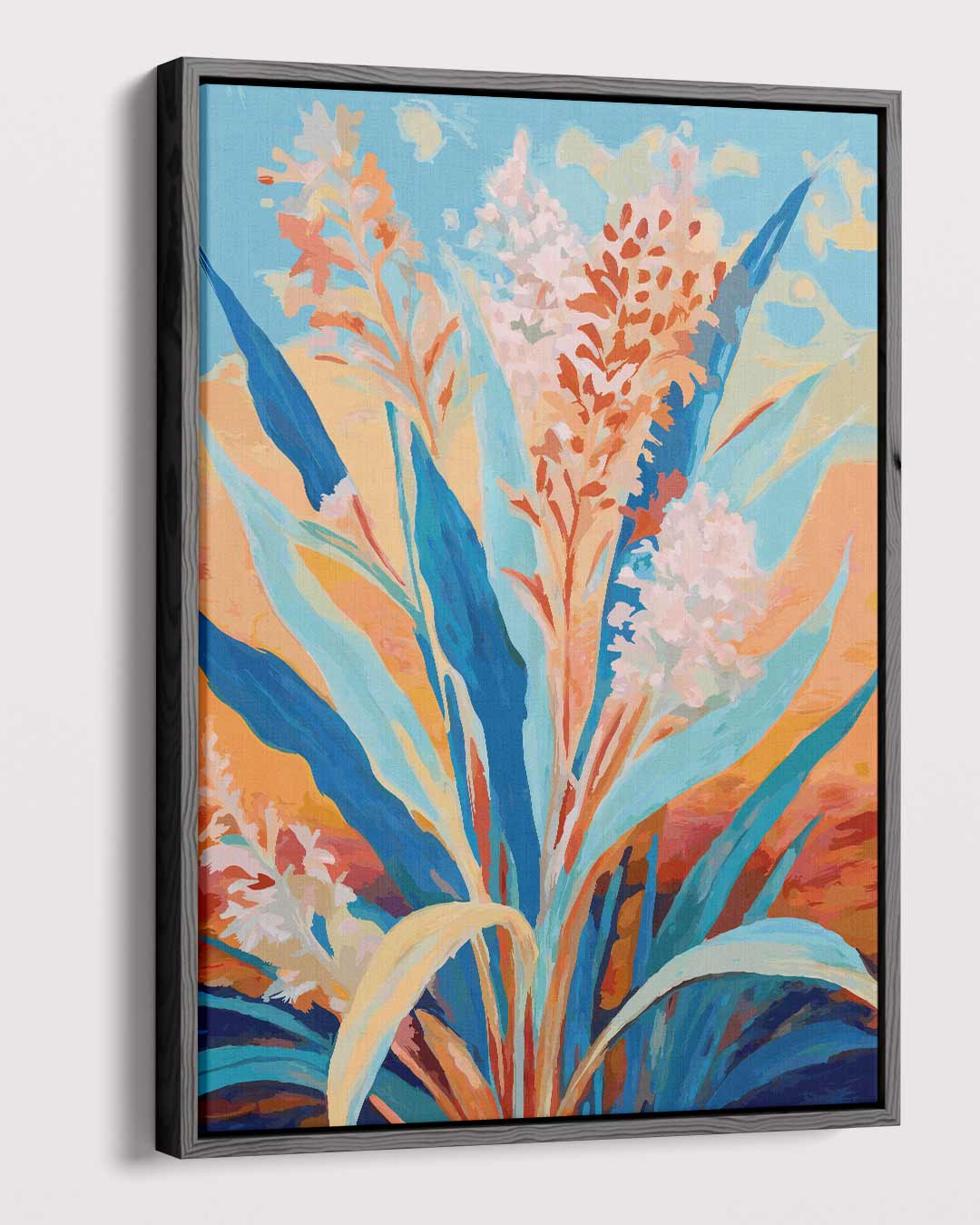 Bloemenpracht in het Veld Kunstwerk-canvas-dibond-plexiglas-wanddecoratie-WallArtistic