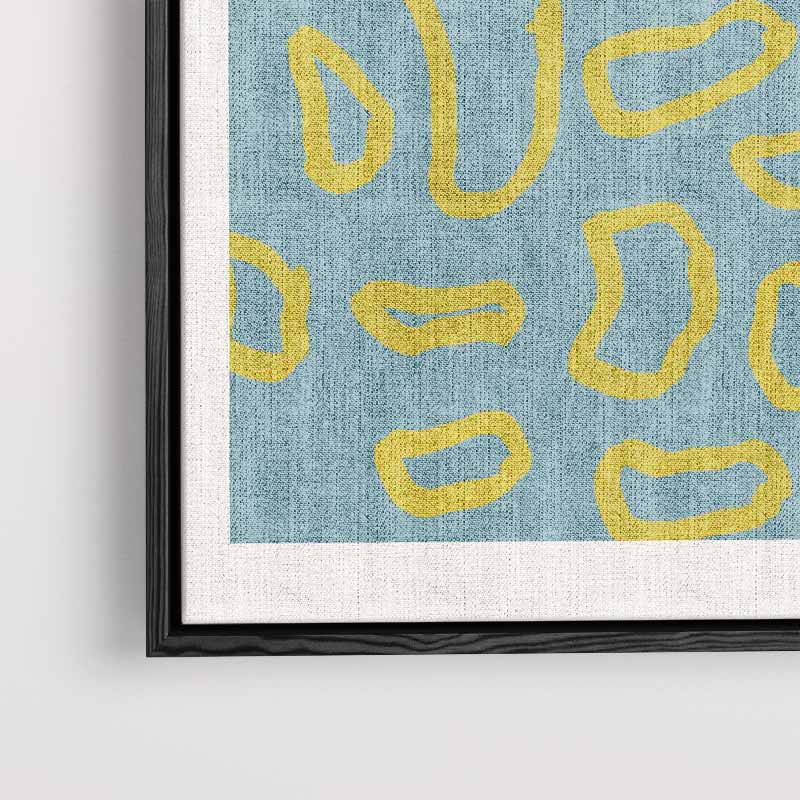Speelse Geometrie Canvas Kunstwerk-canvas-dibond-plexiglas-wanddecoratie-WallArtistic