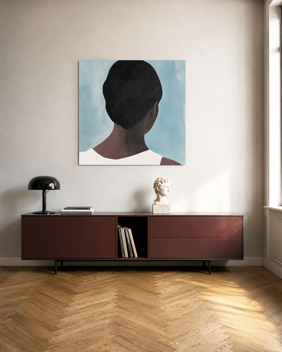 Stille reflectie Kunstwerk