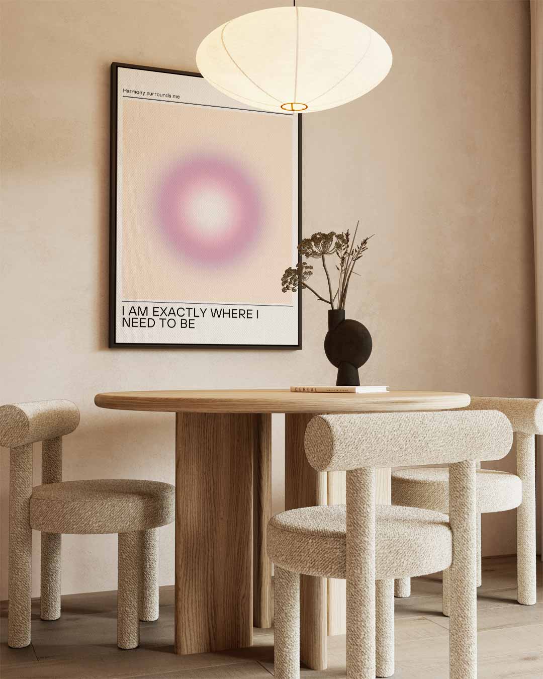 Harmonie Omringt Mij Kunstwerk-canvas-dibond-plexiglas-wanddecoratie-WallArtistic