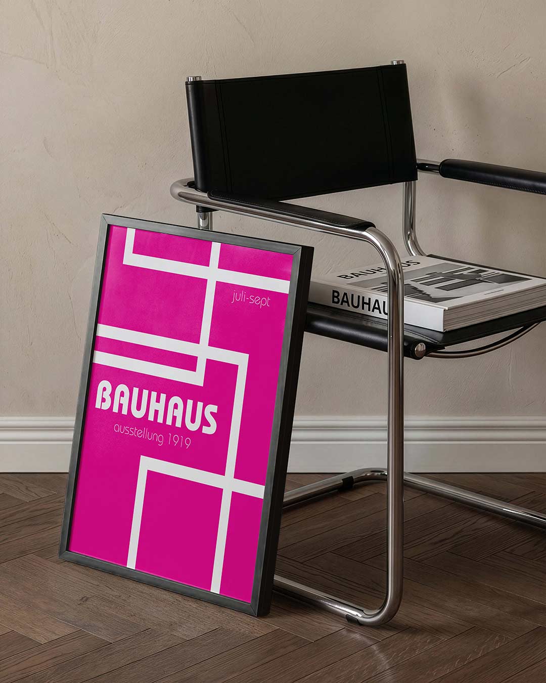 Lijnen en kleurvlakken Poster