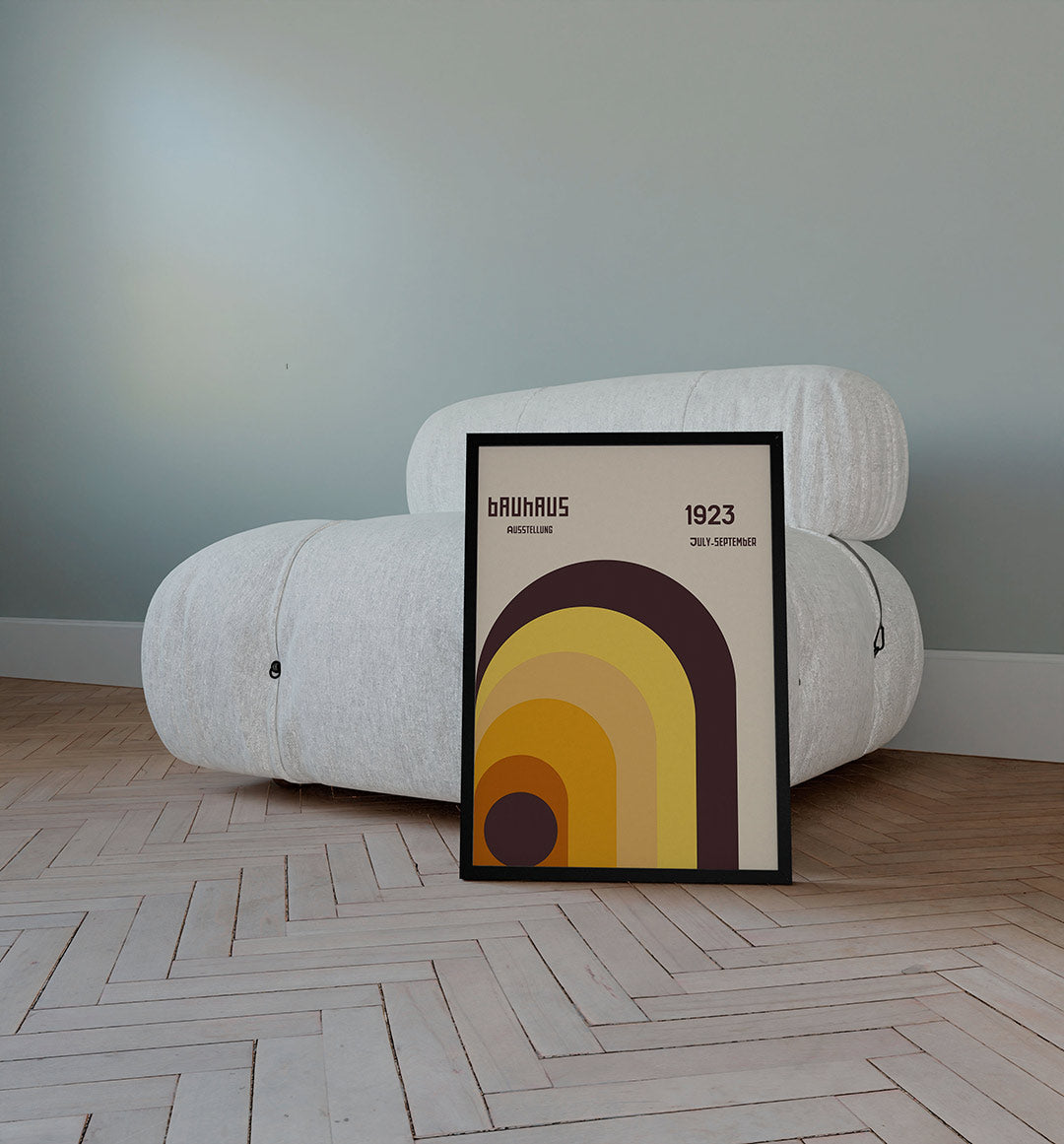 Vormritme en kleur Poster