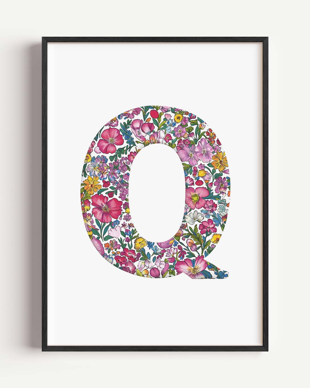Bloemenpracht Letterposter