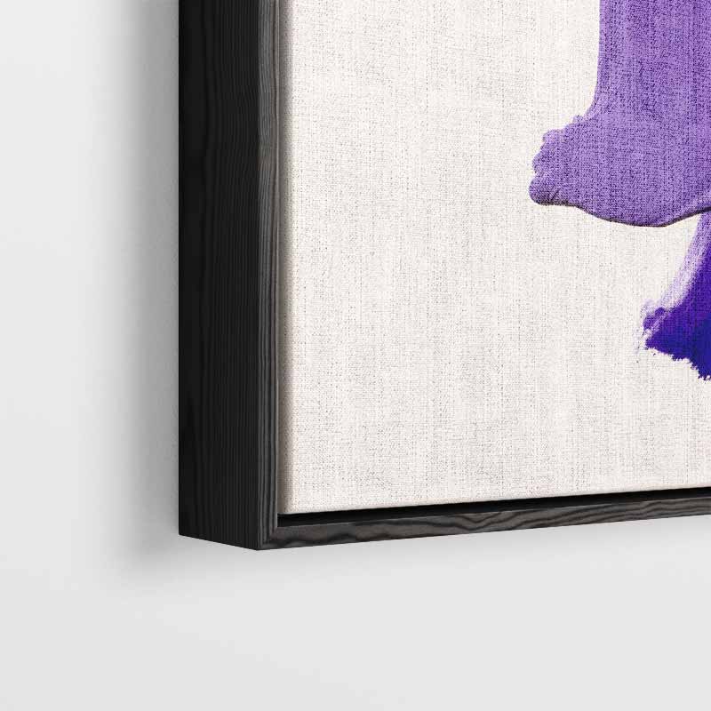 Paarse Kracht Kunstwerk-canvas-dibond-plexiglas-wanddecoratie-WallArtistic