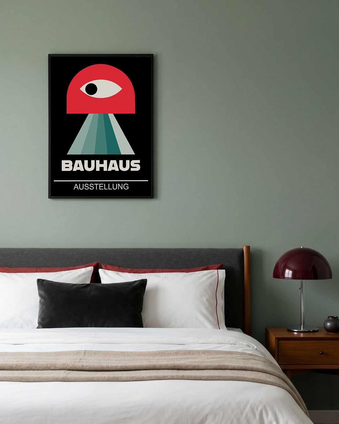 Oog en stralen Poster