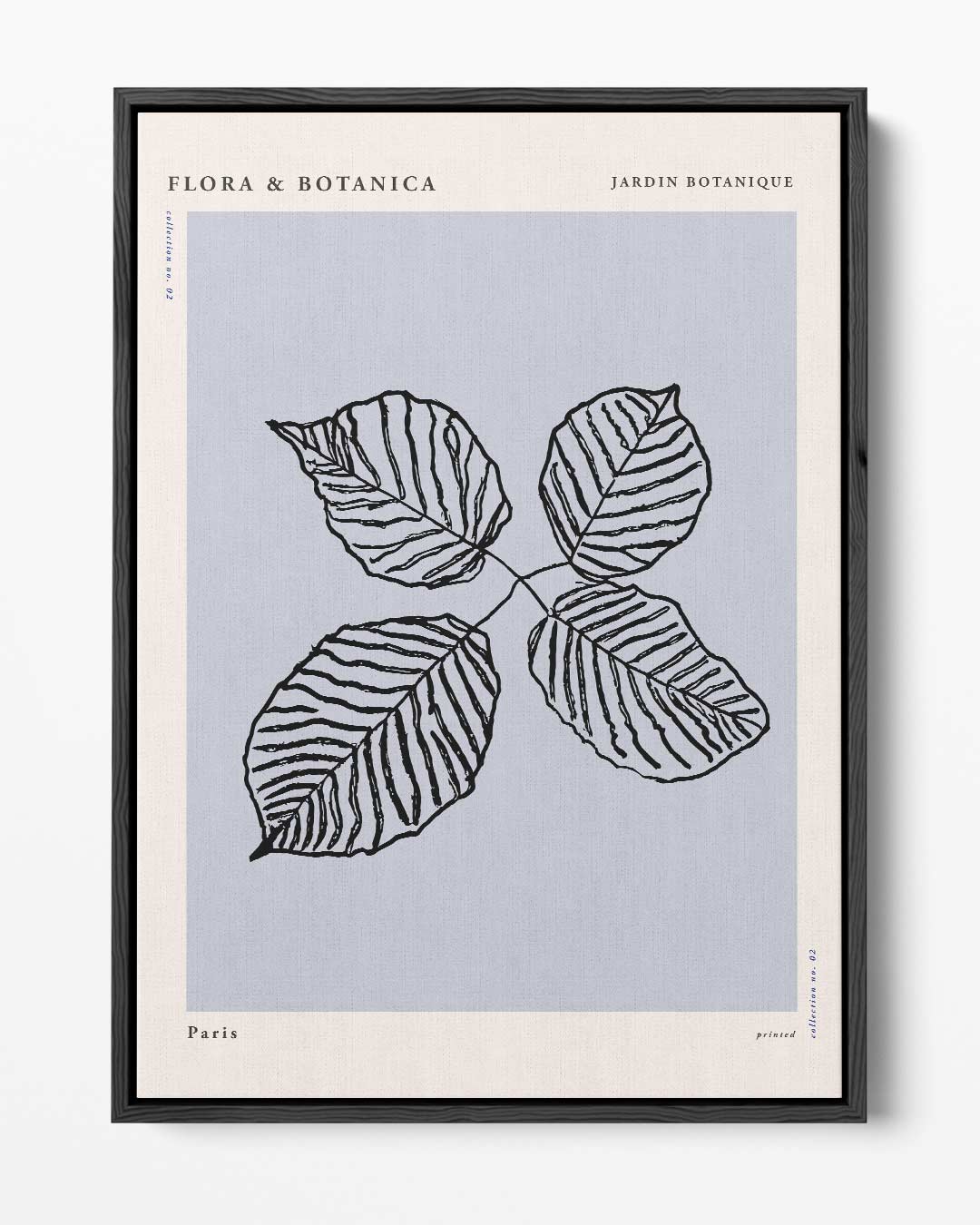 Botanische Bladeren Kunstprint Kunstwerk-canvas-dibond-plexiglas-wanddecoratie-WallArtistic