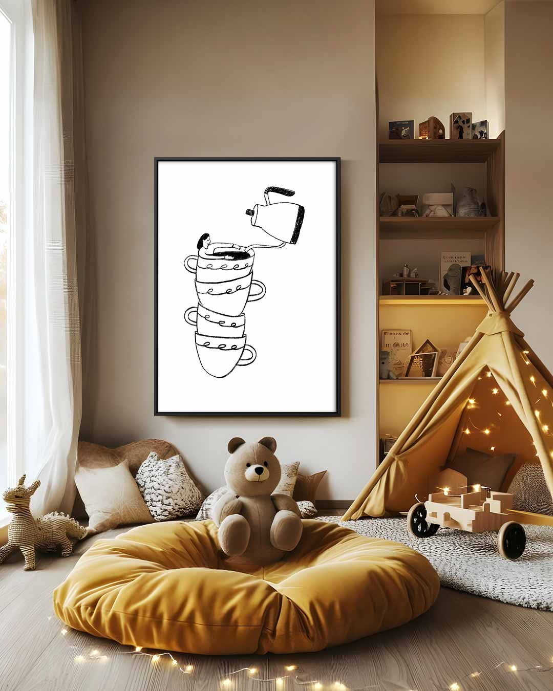 Koffiezweef Kunstwerk-canvas-dibond-plexiglas-wanddecoratie-WallArtistic