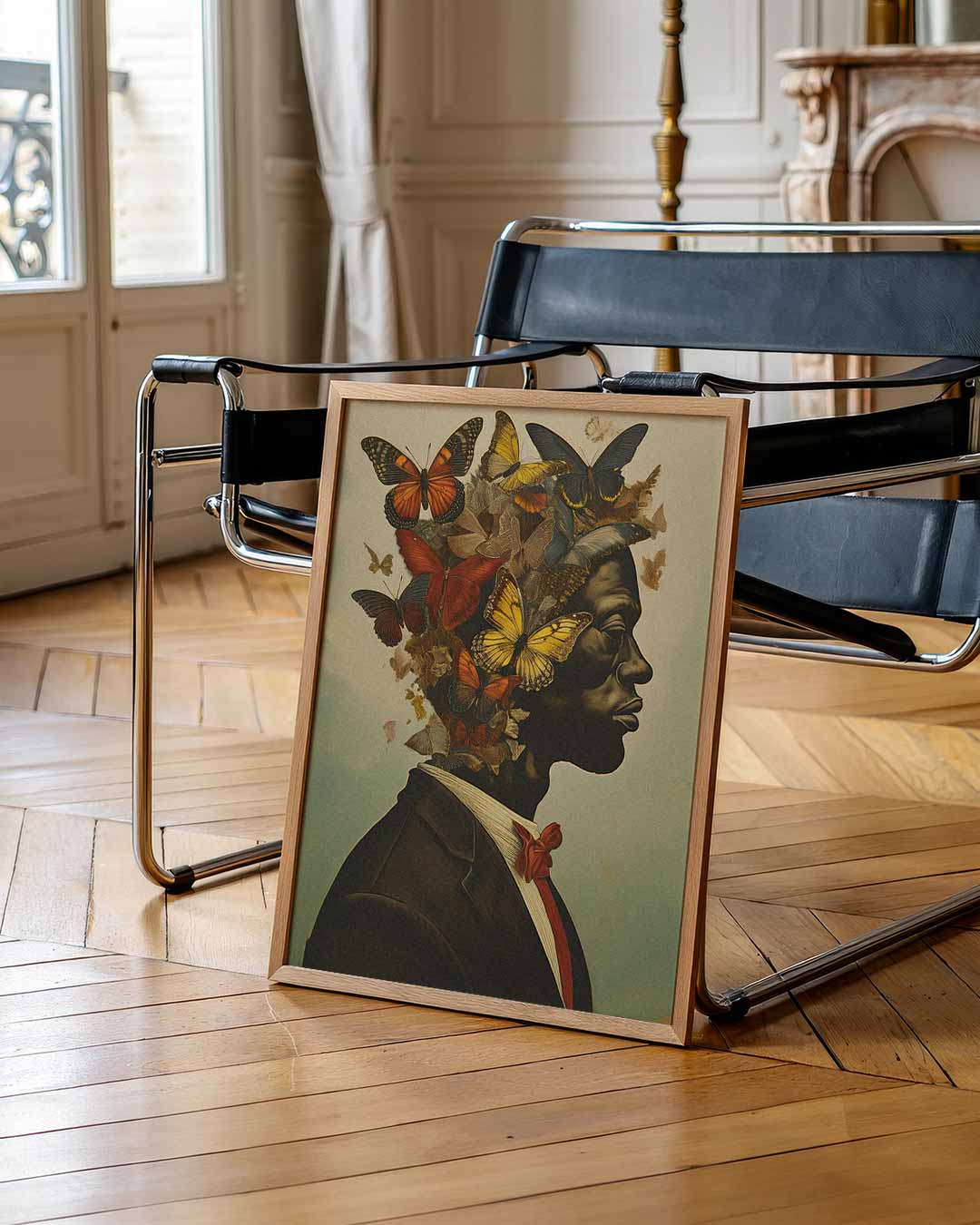 Vlinderdromen Portret Poster